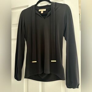 Elegant Black Women's Top